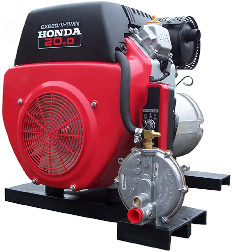 Honda natural gas powered generators #7